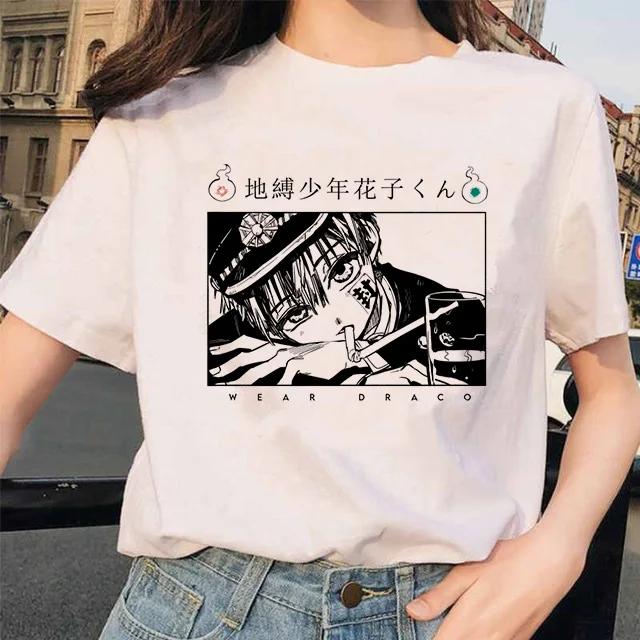 Toilet Bound Hanako Kun Print T Shirts Women Harajuku Ullzang Fashion Tshirt s Graphic Funny Tshirt Summer Top Tee Female