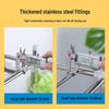 Stainless Steel 5-Tier Floor Storage Rack