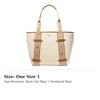 Michael Kors Сумка-тоут из искусственной кожи Maeve, Большая женская сумка для покупок, Бежевый/Коричневый 30T2G5VT3C-817