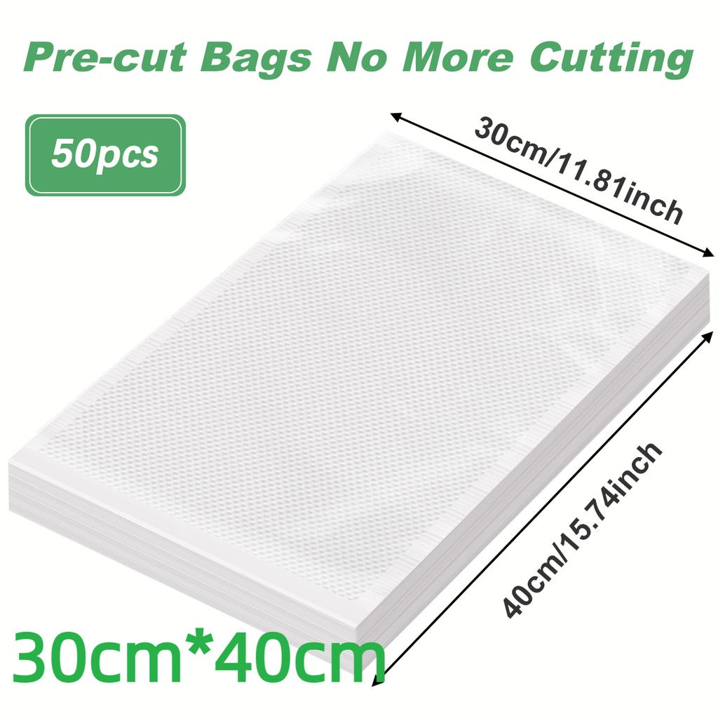100pcs/lot Kitchen Vacuum Bags for Food Vacuum Sealer Packing Machine Food Storage Bag BPA-Free Kitchen Accessories