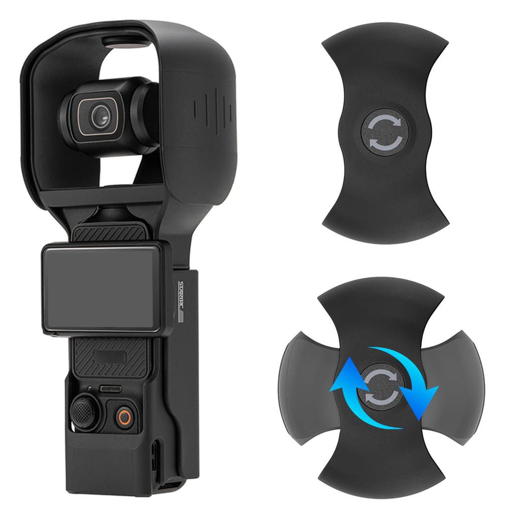 Защитный чехол для DJI Osmo Pocket 4, простой в использовании, 2 режима, защитная крышка, портативный жесткий кейс для аксессуаров DJI Osmo Pocket 3