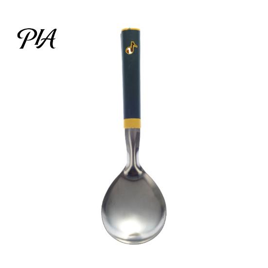Heat Resistant Soup Ladle Stainless Steel Kitchen Utensil, Spatula Slotted Turner Rice Spoon, Modern Cooking Accessories Heat-Resistant Ladle,