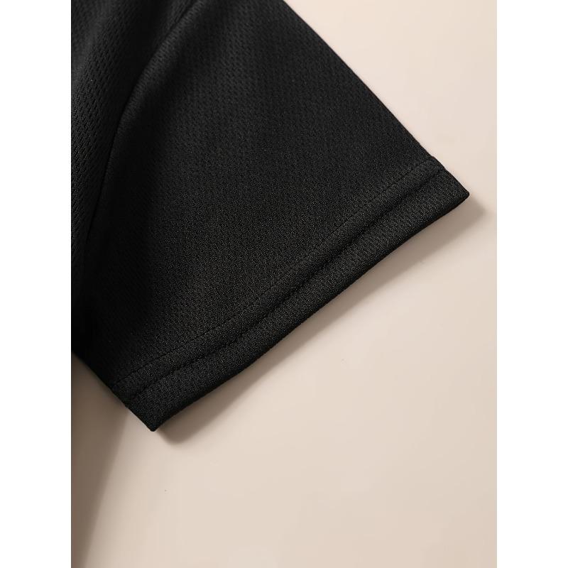 European sizesCute Soft Polyester Graphic T-Shirt - Youngsters' "I'm Not Spoiled" | Casual Round Neck Short Sleeve Tee for Boys,