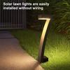 Уличный солнечный светильник Светодиодная лампа Супер яркая IP65 Защита от непогоды Автоматическое включение/выключение Простая установка Солнечная лампа Украшения для сада