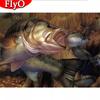 Полный квадратный/круглый алмазная живопись Рыба Стразы 5D DIY Алмазная вышивка Распродажа Мозаика с изображением животных подарок ручной работы