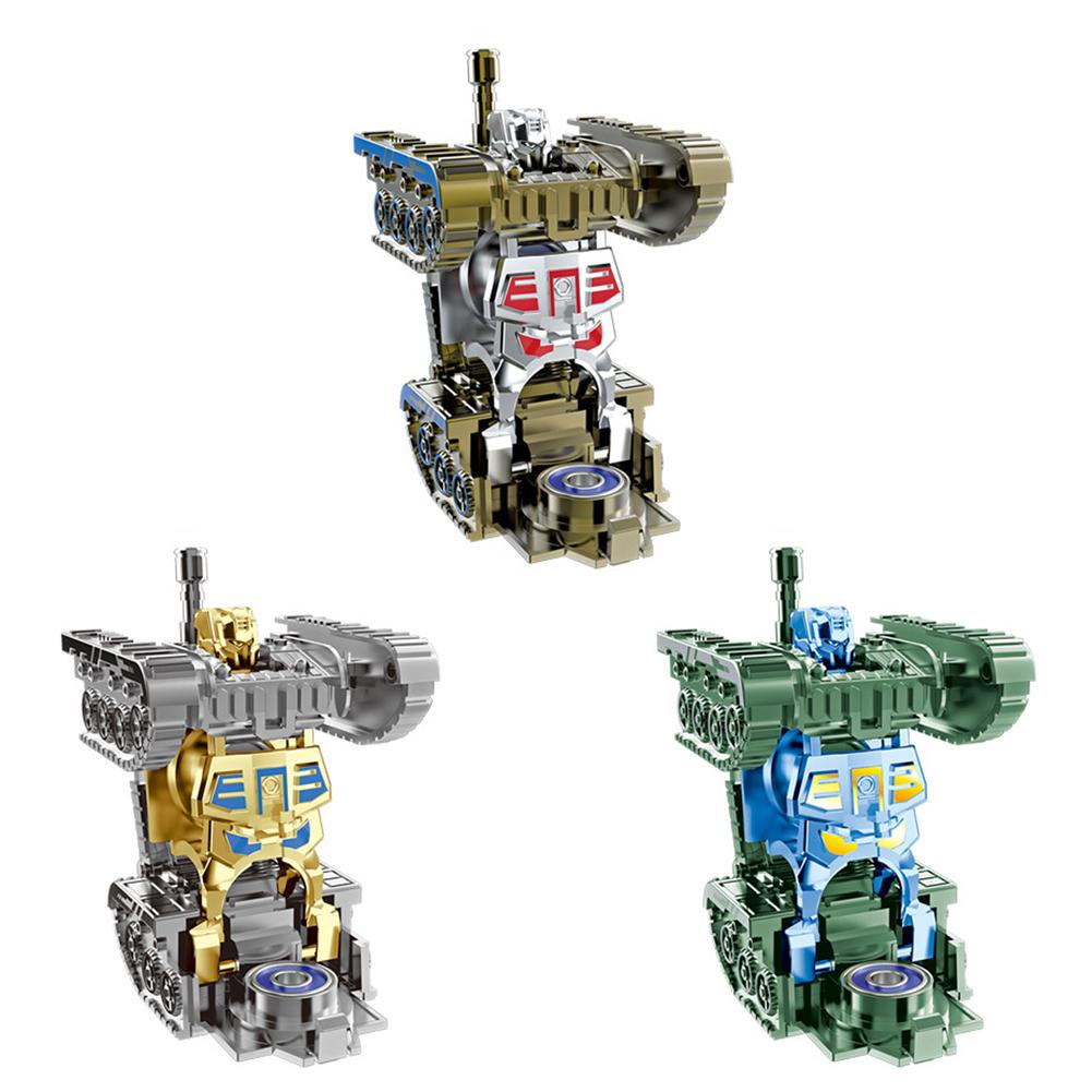 Творческий механический спиннер Fidget Spinner, имитация деформации танка, пластиковый рельеф, подарки, игрушка, рука, робот, игрушка E1E4