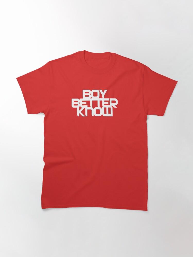 Pet Shop Boys Boy Better Know Classic T-Shirt
