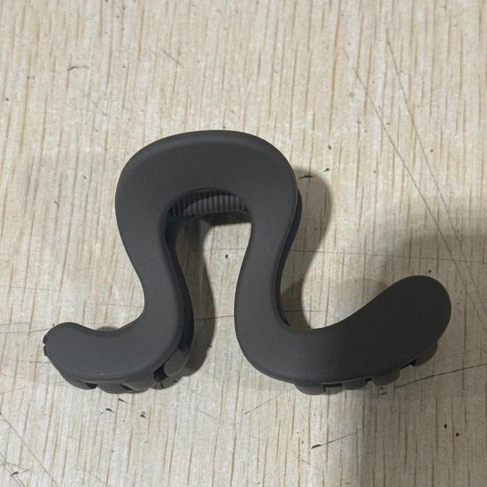 Matte Finish Shark Clip Large Ponytail Clip New Acrylic Hair Claw  Headwear Accessories