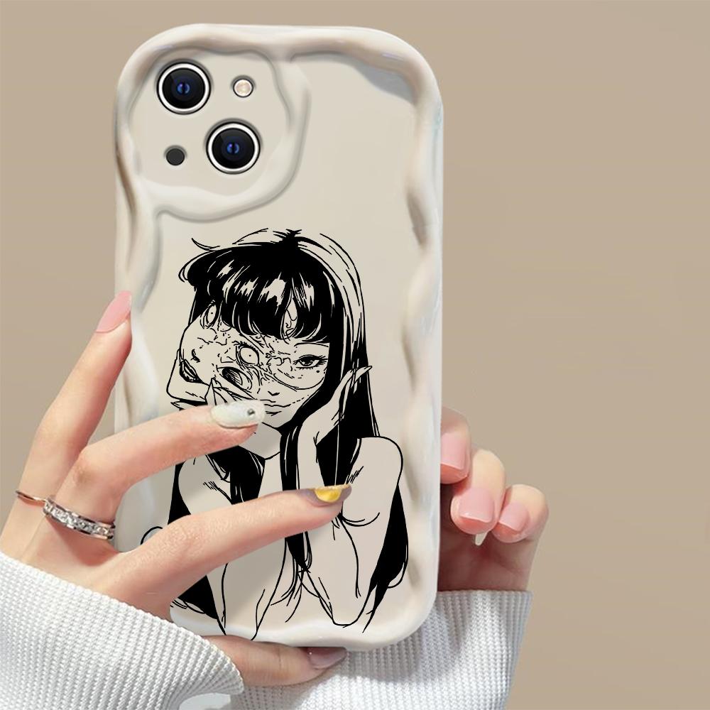 Хоррор Дзюндзи Ито Горячие комиксы Томиэ Чехол для телефона Для iPhone 16 15 14 13 12 11 Pro Max XS X XR 7 8 SE Ударопрочный Мягкий чехол