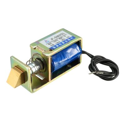 DC 6V 12V 24V 1A 1Kg Push Pull Тип соленоида Электромагнит, Рамный тип Линейный соленоид Электромагнит