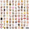135Pcs/Set Lucky Cat Mini Diary Manual Stickers DIY Scrapbooks Album Decor Decals Stickers