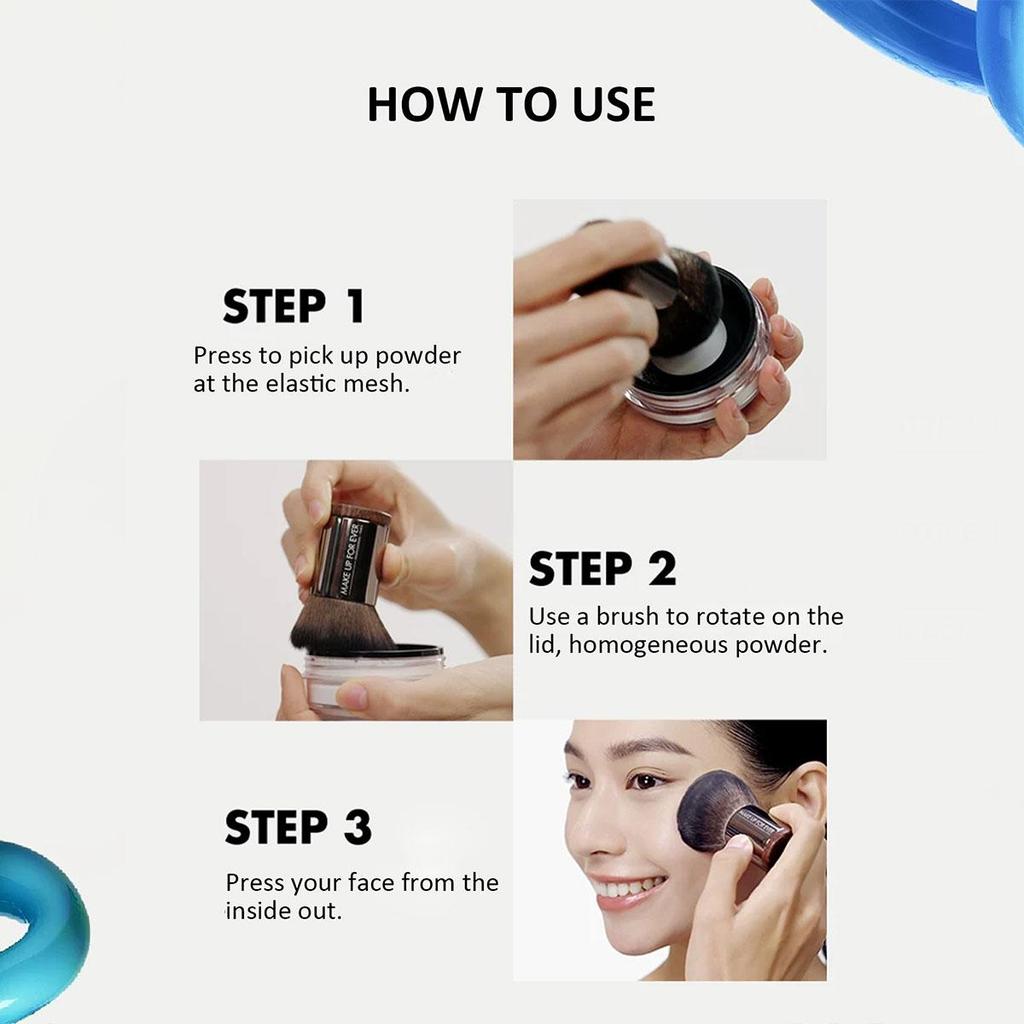 MAKE UP FOR EVER Ультра HD фиксирующая пудра (Обновлено) 8,5 г/0,3 унции.