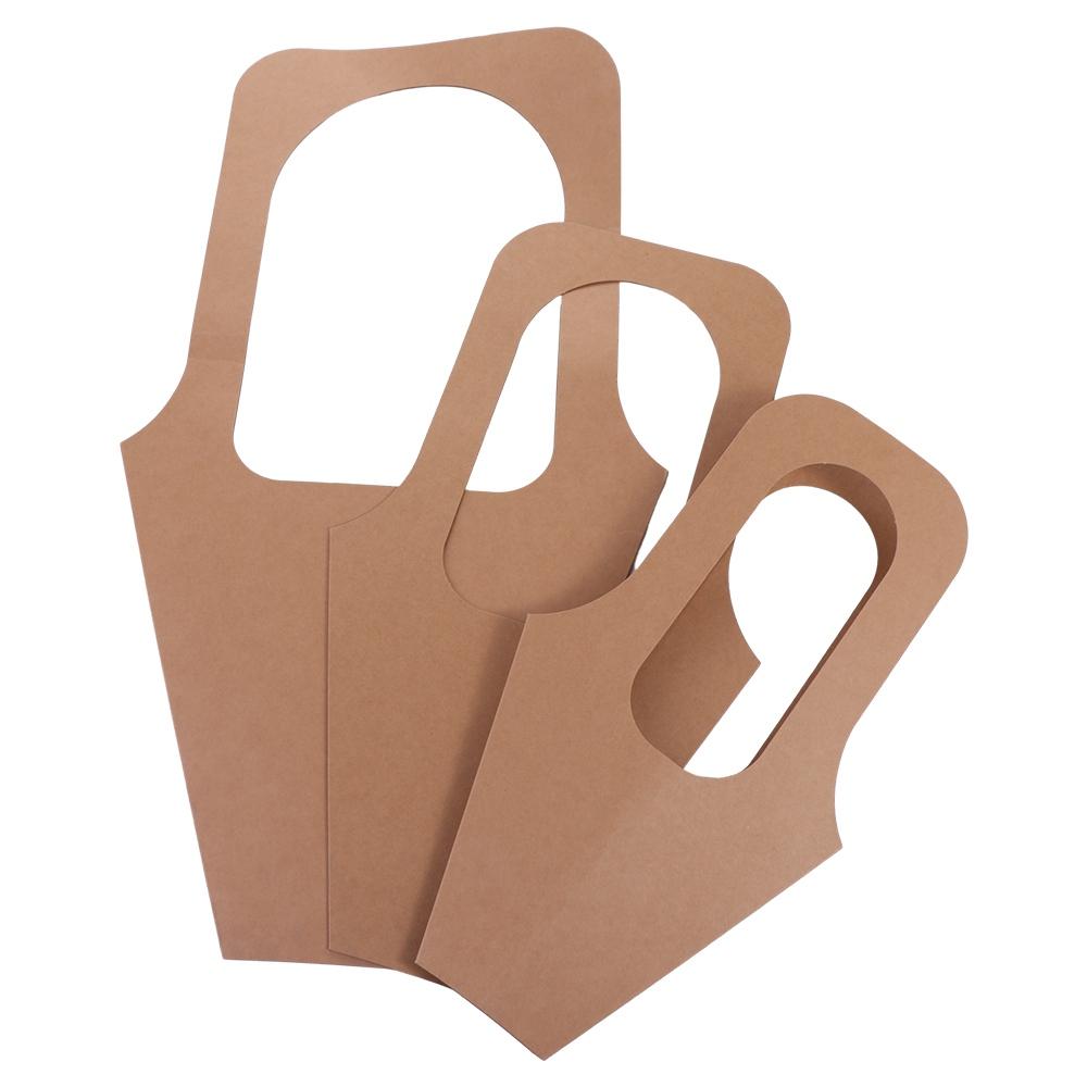 Romantic Flowers Paper Bag Simple Flower Packaging Bag Creative Flower Arrangement Bag Rose Flower