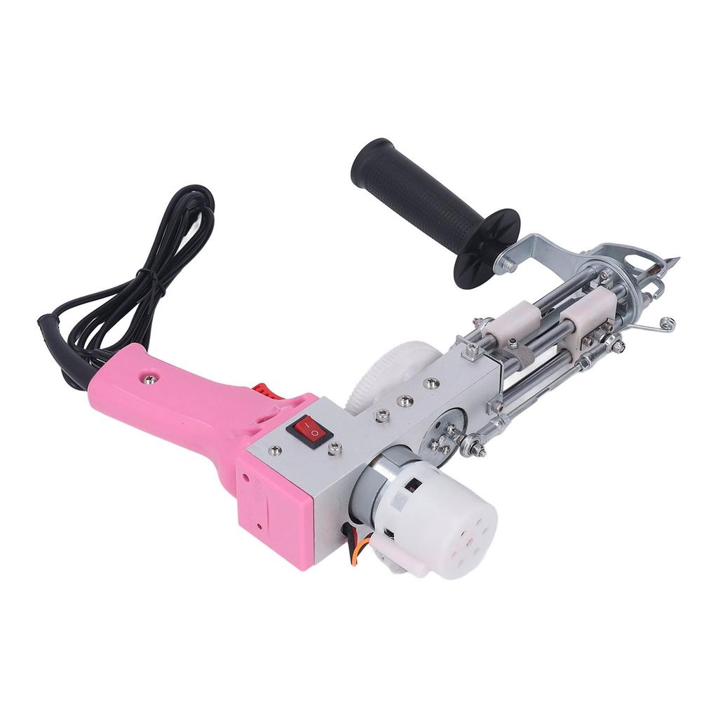 Tufting Gun Pink Cut Pile Electric Carpet Weaving Gun Rug Electric Needle Electric Gun Tufting Gun