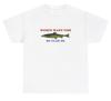 Women Want Fish Me Fear Me T Shirt Funny Sarcastic Introvert Fishing Humor Tee