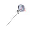 Food Probe Thermometer, 12 Inch   Highly Sensitive Stainless Steel Portable Kitchen Probe Thermometer with Clip for Food Mt Kettle