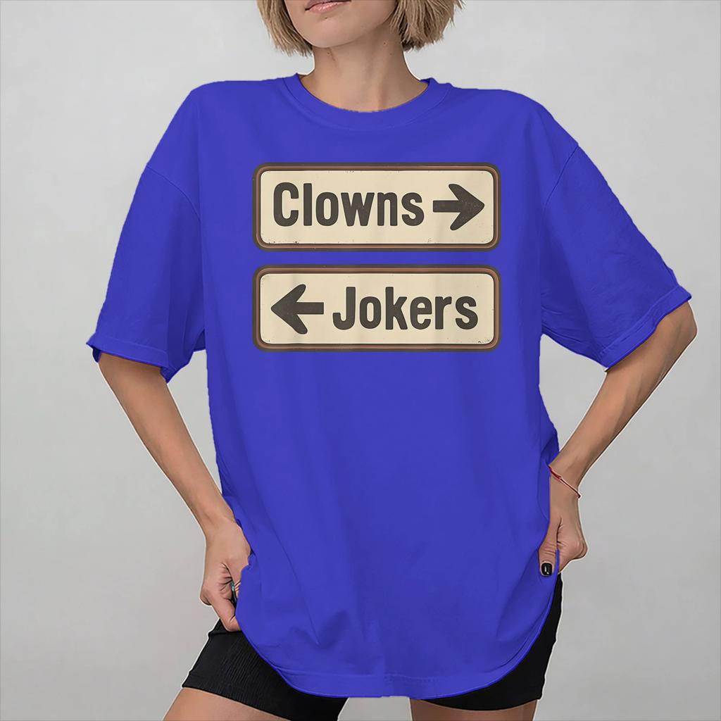 Direction Clowns To The Left Jokers To The Right Merch Unisex Unisex Summer Fashion T Shirt Cotton Tee Printed Tshirt Clothes