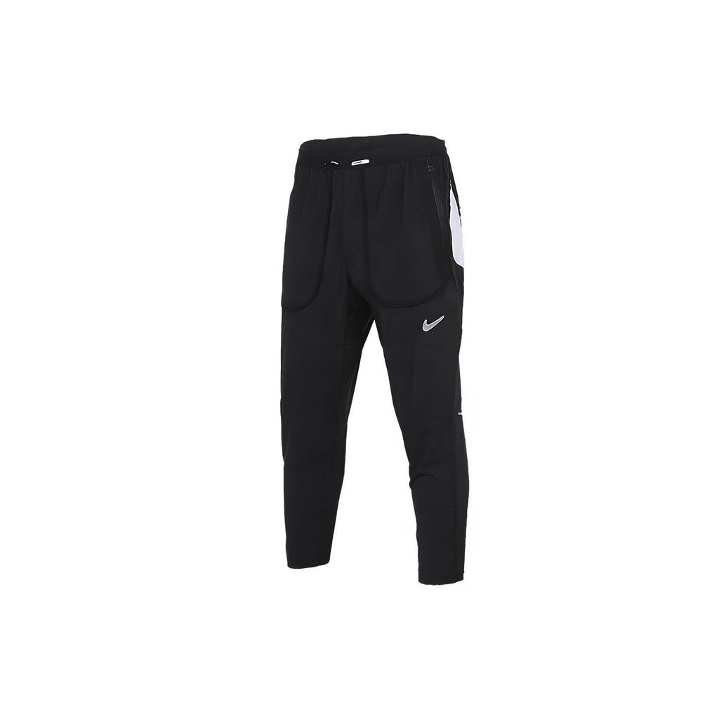 Nike Knitted Sweatpants Men's Moderate Straight Fit Pants CQ9991-010
