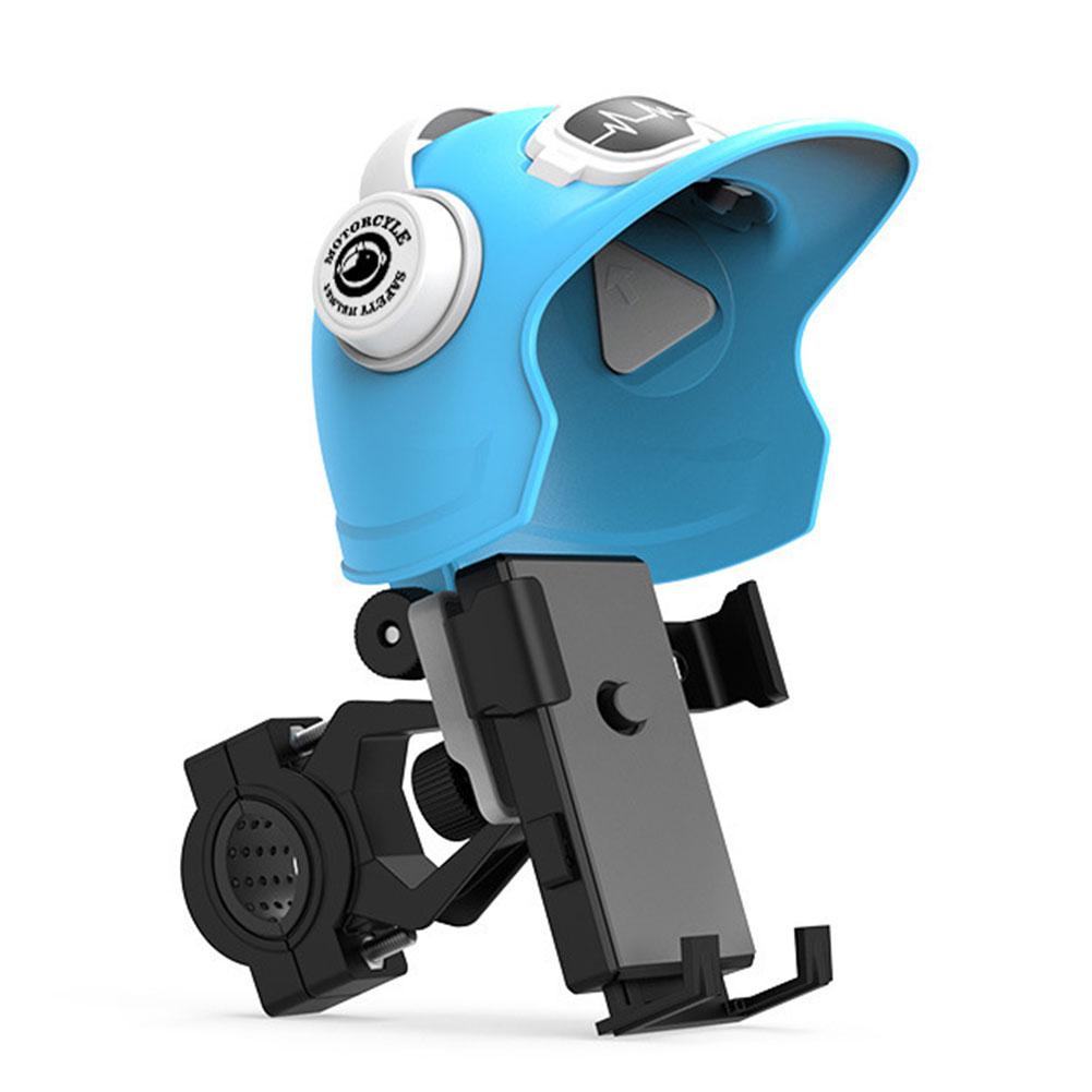 Мотоциклетный держатель для мобильного телефона, непромокаемый, милый зонтик, солнцезащитный козырек, велосипедный зеркальный зонт, кронштейн для крепления сотового телефона