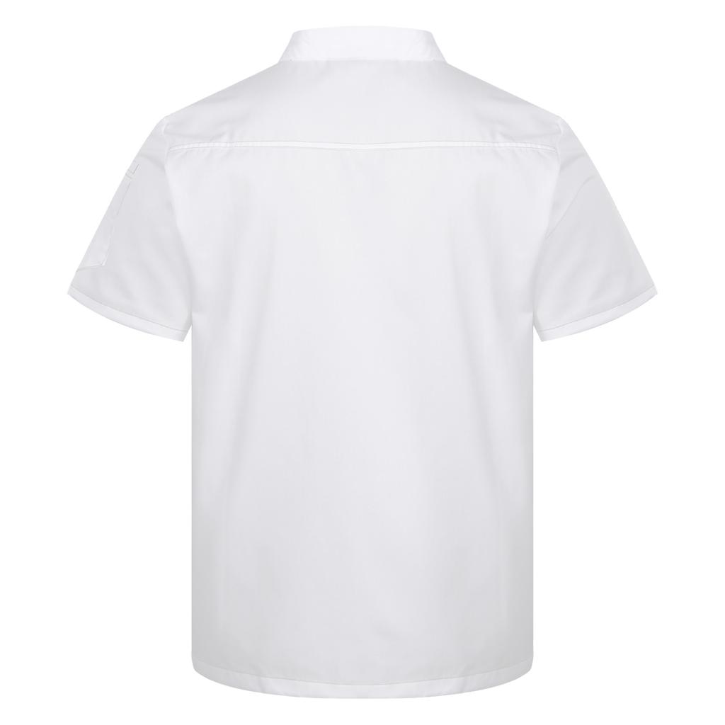 Унисекс Кухонная Рабочая Форма Поварской Халат Куртку Повара Костюм для Отеля Ресторана Кафе Пекарни