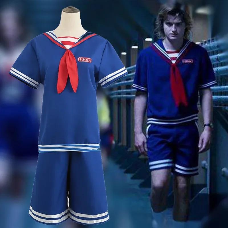 Костюмы для косплея на Хэллоуин Морская форма Косплей Робин Scoops Ahoy Косплей Костюм на Хэллоуин Форма Карнавальный костюм