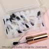 25Pcs/Box Disposable Nail Polish Brush Nail Polish Bottle Replacement Brush Nail Art Brush Liquid Applicators Manicure Tools