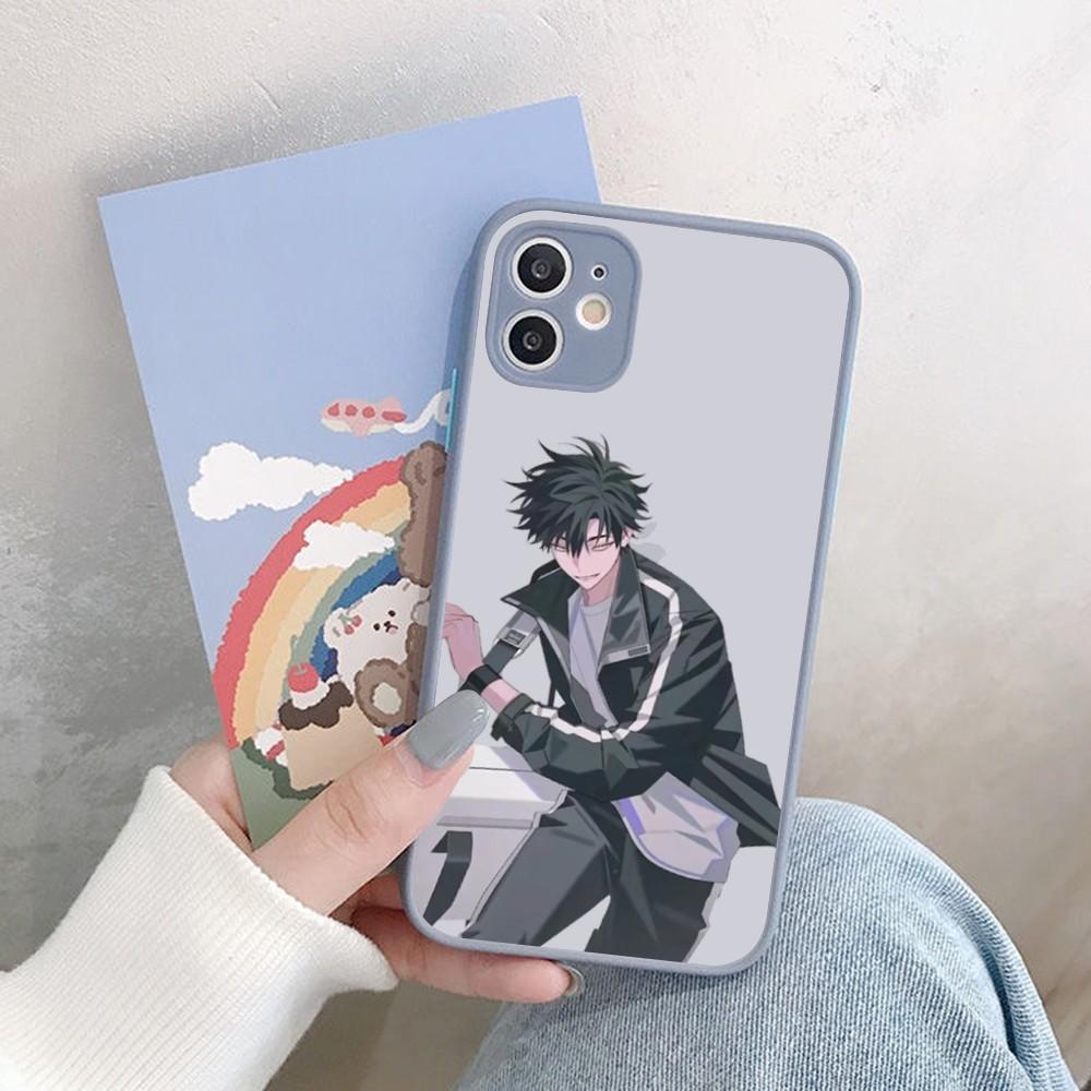 Аниме Ссылка Клик Время Агент Чехол для Телефона для iPhone 14 11 12 13 Mini Pro Max 8 7 Plus X XR XS MAX Полупрозрачный Матовый Чехол