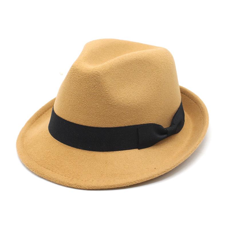 Мужские и женские цилиндры, черная джазовая шляпа с бантом, шерстяная шляпа, маленькая шляпа с загнутыми полями, джинсовый цилиндр.