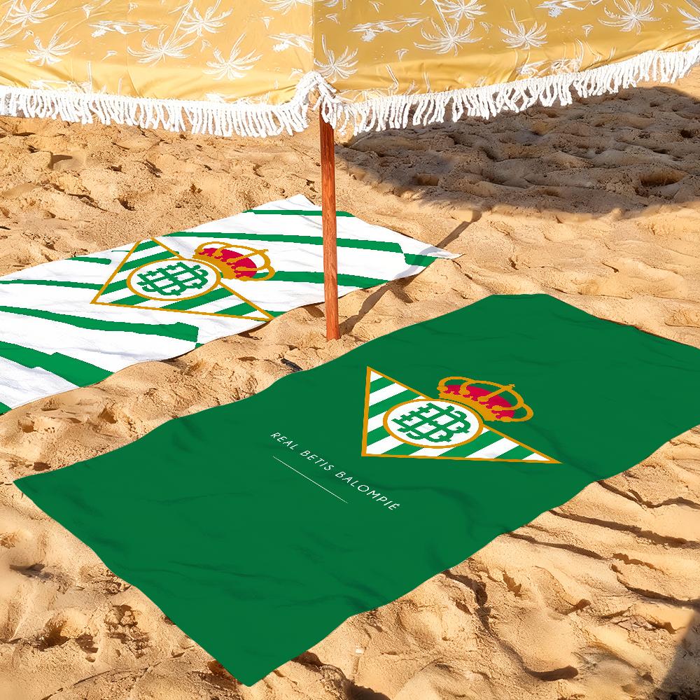 Команда R-Real B-Betis мяч Полотенце Сушка Банное полотенце Применимо для легкого плавания кемпинга йоги пляжа на открытом воздухе Balompie