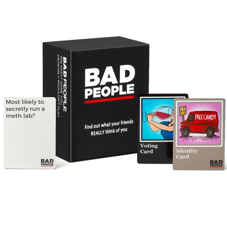 Игры для плохих людей - это все английские карточные игры, настольные игры для семейных вечеринок