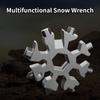Multifunctional Octagonal High Carbon Steel Million Outdoor Portable Tools Small Wrench Multi-purpose Board Snow Wrench Hexagonal