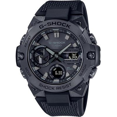 Мужские часы G-SHOCK GST-B400BB-1AJF [G-SHOCK G-STEEL] круглые, черная смола *нержавеющая сталь
