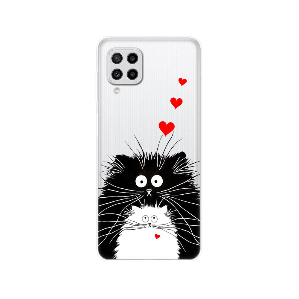 Чехол для Samsung Galaxy M22 M32 4G, задняя крышка для телефона Samsung M22, мягкий чехол для Samsung M32 4G M 22 32, силиконовый бампер 6,4 дюйма