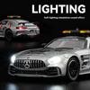 1/24 Автомобиль Benz Safety Battery Amg Battery F1, Тип модели, с фарами, подходит для коллекционирования гоночных автомобилей