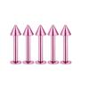 5Pcs Stainless Steel Lip Stud Eyebrow Stud Nose Stud Ear Stud Piercing Jewelry Body Piercing Jewelry