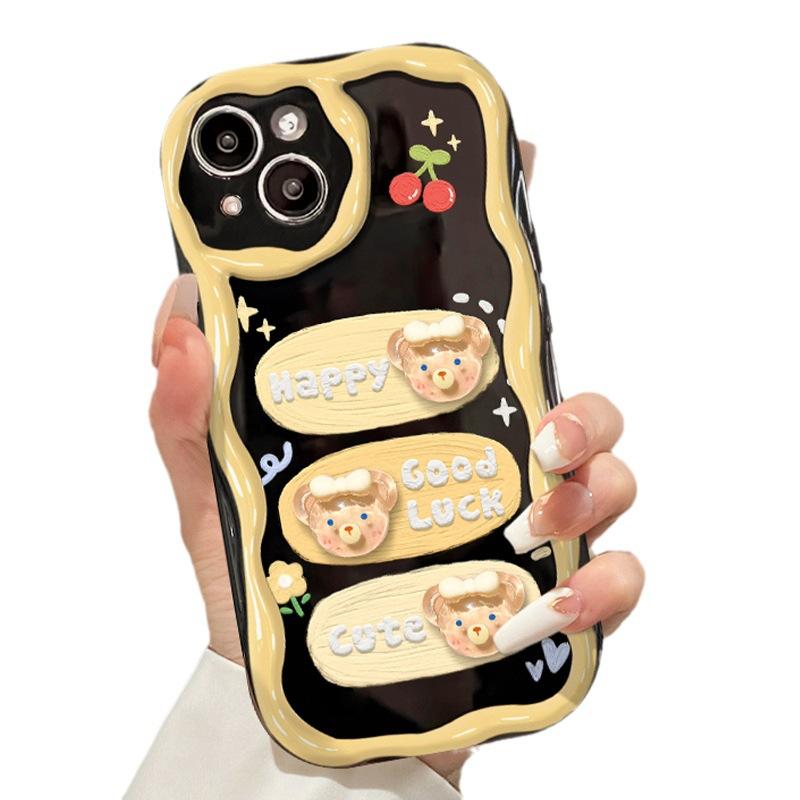 Пигментная трехмерная кукла Подходит для чехла для мобильного телефона Vivos16pro Милый силиконовый X90/80 Полное покрытие Противоударный Y52s Мягкий