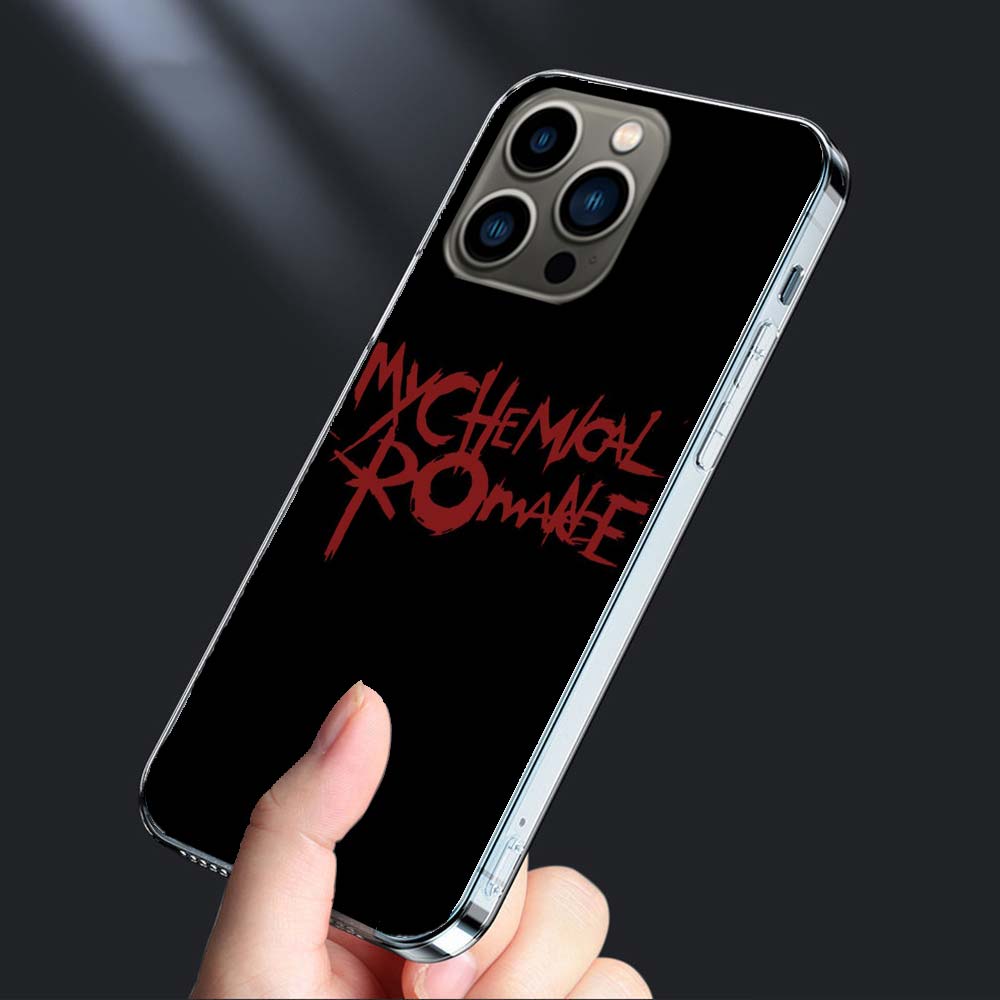 My C-Chemical R-Romance Phone Case For Iphone 16E 15 Pro 14 Plus 17E 16 17 Pro Max Air 11 12 13 Mini Shockproof Capa Cute Cov