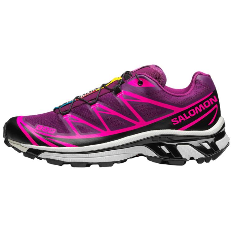 SALOMON XT-6 Неоновый Токио Пак - Сливовый Каспия Унисекс Кроссовки Фиолетовый Слив-Фиолетовый Рассветно-Синий L47582900