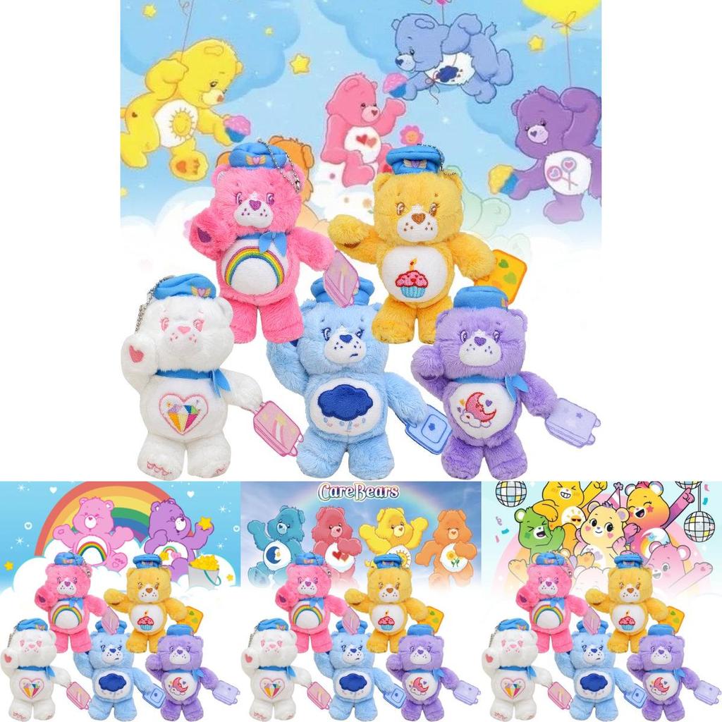 Очаровательный плюшевый брелок-игрушка Care Bears Медведь Сердечко для украшения рюкзака