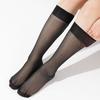 Women Ultra-thin Nylon Stockings Long Knee-length Stockings for Women Mid-calf Stockings Non-slip Ultra-thin Anti-snagging Stockings