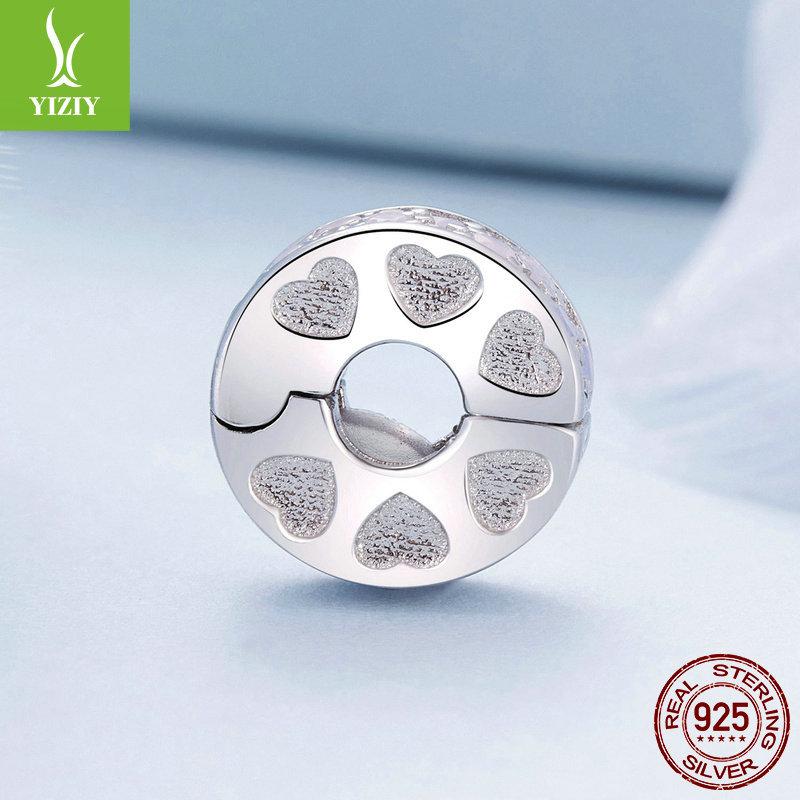 Niche Symphony Nano Opal Diy Bracelet Positioning Separator Beads, Classic Design S925 Silver Beads Loose Beads