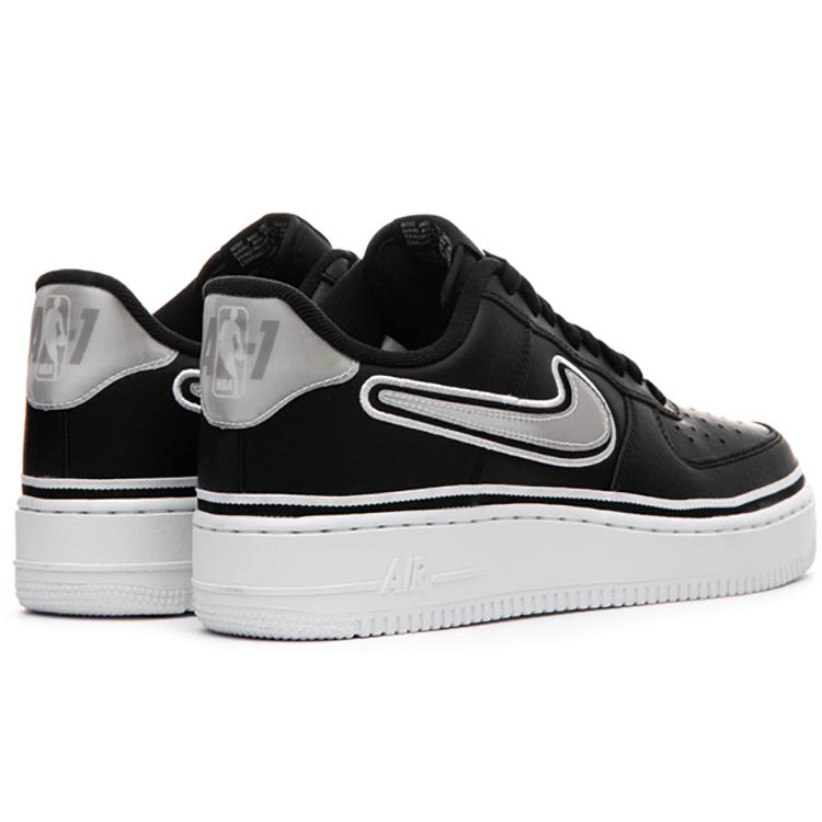 Nike Air Force 1 Low Sport Nba Черно-белый AJ7748-001