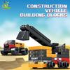 8in1 Engineering Crane Truck Building Blocks Bulldozer Excavator Car City Construction MOC Bricks Set For Children Kids