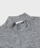 PANICALE Slim Fit Embroidered Turtleneck T-Shirt [2 Colors]