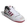 Adidas Forum Exhibit Low White Scarlet Кроссовки унисекс Обувь-Белый Core-Черный GX1523