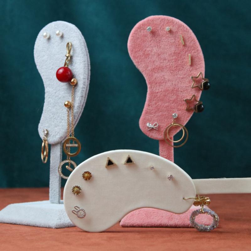 1 шт. Подставка для серег Модная подставка в форме уха для клипс-гвоздиков для серег, органайзер для украшений, держатель, подставка для серег, подвесок, ювелирная стойка, модель уха