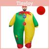 Vibrant Adult Inflatable Clown Cosplay Costume For Memorable Halloween Parties