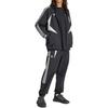 adidas Оригинальная укороченная куртка с тремя полосками и воротником на молнии с цветными блоками, мужская куртка черного цвета JF8736