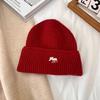 2025 новая осенне-зимняя универсальная теплая шапка с большой окружностью головы, утолщенная шерстяная шапка, показывающая лицо, маленькая вязаная шапка