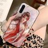 Ancient Beauty Phone Case For Samsung A91 A81 A73 A72 A71 A30S A20 A12 A13 A52 A53 4G 5G Soft Black Phone Cover